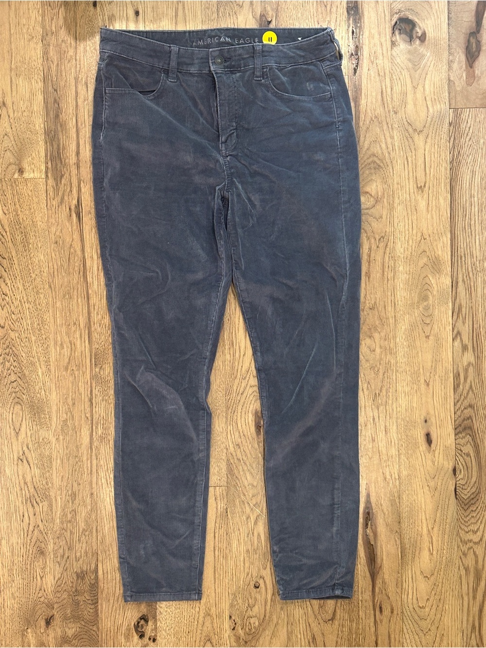 American Eagle Outfitters Women’s Skinny Jeans in Charcoal Blue